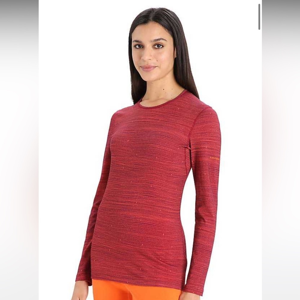 Icebreaker Women's Wool Long Sleeve Base Layer Small